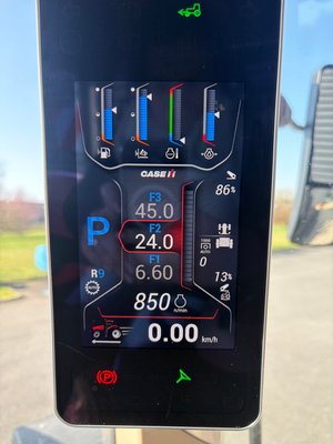 Tracteur agricole Case IH OPTUM 250 CVXDRIVE AFS CONNECT