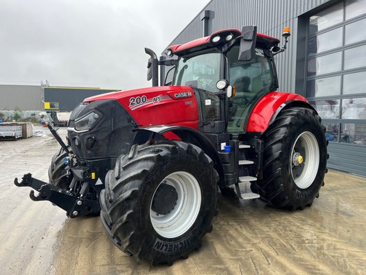 Tracteur agricole Case IH PUMA 200 CVXDRIVE