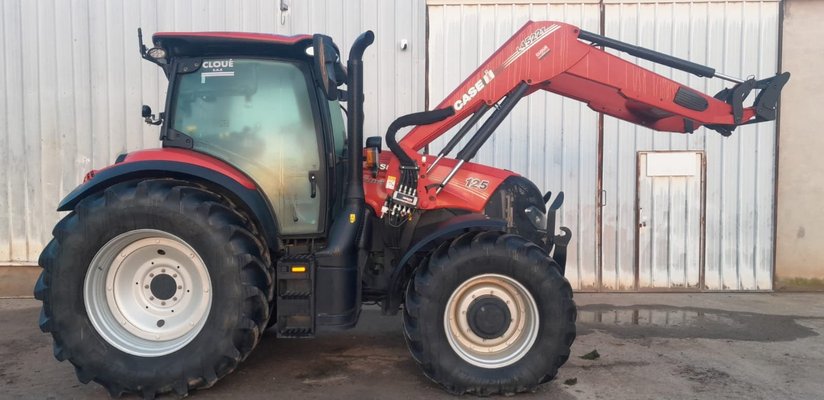 Tracteur agricole Case IH MAXXUM 125 CVXDRIVE STAGE 5