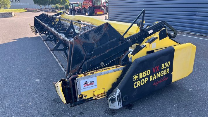 Barre de coupe pour moissonneuse batteuse Biso CROP RANGER VX 850